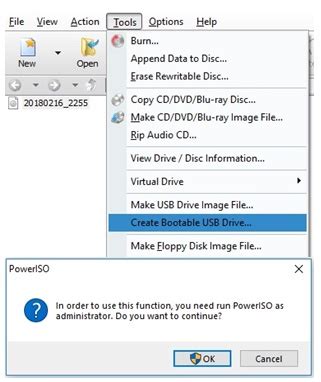 Image result for Making Bootable DVD with PowerISO