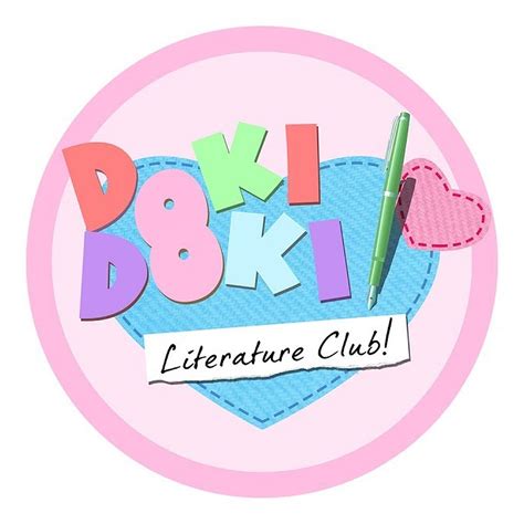 Doki doki literature club logo fonts - volcity