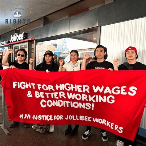 After months of protests, US-based employees of the Filipino fast food business Jollibee ...