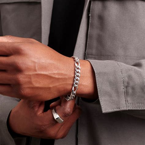 Figaro Chain: 14k Bonded & Sterling Silver | JAXXON