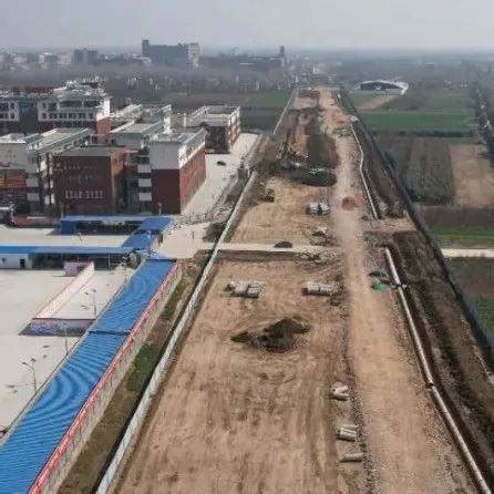 邓州人民路贯通工程进展很快！最新航拍来啦！_dzmtkf_国道路口_推广中心