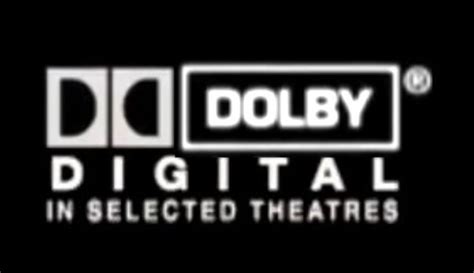 Dolby Digital logo in selected theatre