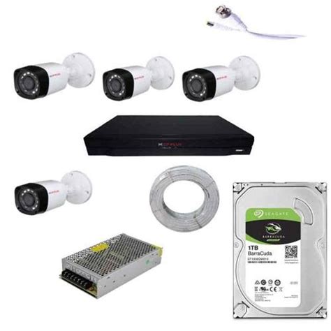 Buy CP Plus Full Hd 5MP Cameras 4 Channel Hd Dvr Combo Kit - infernocart