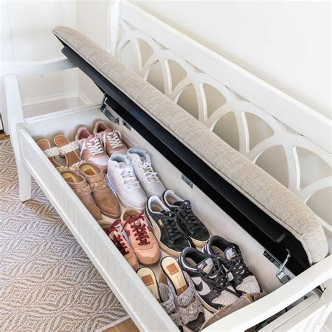 Storage Ideas Diy Shoe Bench Ideas Shoe Bench Diy Shelves For Shoes ...
