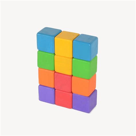 JoGenii | Baby’s First Basic Blocks - Set of 12 | Chitrani Toys