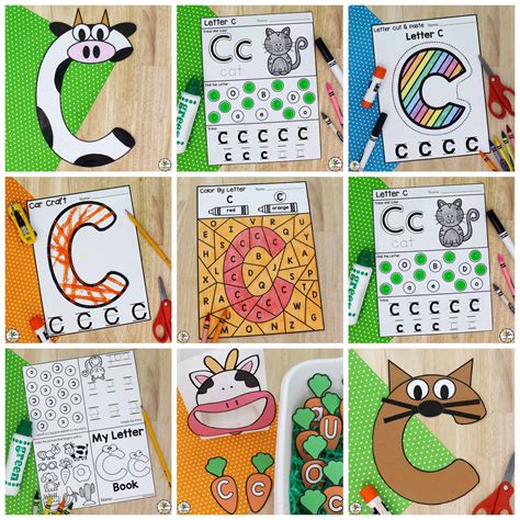 Letter C Craft Preschool - 20 Cute And Creative Letter C Crafts For ...