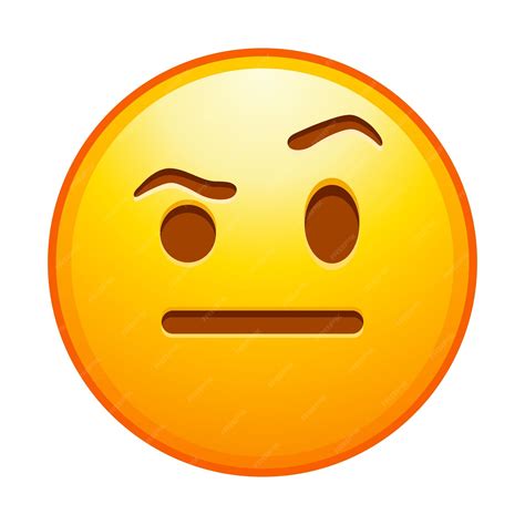 Raised Eyebrow Emoticon