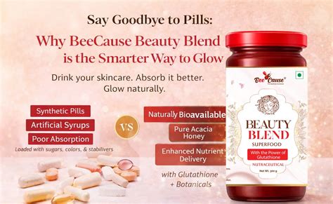 Say Goodbye to Pills, Bee Cause Beauty Blend for Natural Glow