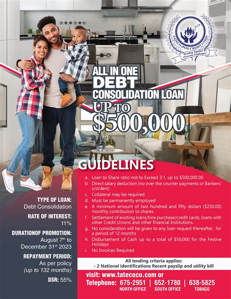 TATECO (POS) CREDIT UNION – All In One Debt Consolidation Loan - TATECO ...