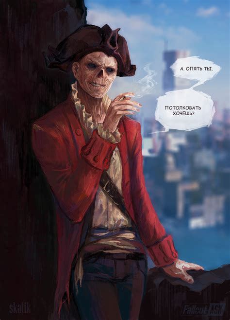 just a little ray fish — John Hancock Works for Fallout Art Ask