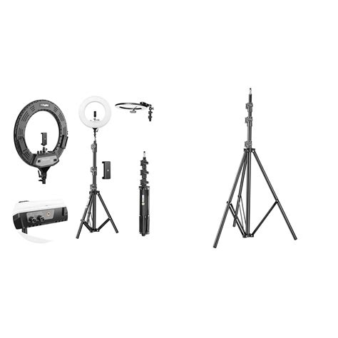 DIGITEK® (DRL-18H C) 18 Inch LED Ring Light with 158cm Stand - AC/DC ...