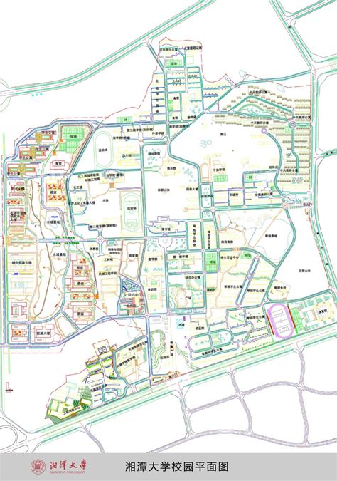 校园地图-湘潭大学