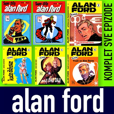 ALAN FORD Komplet – Stripovi Online