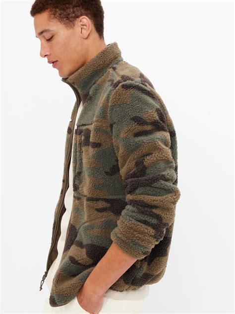 Mens Camouflage Zip Up Jacket at Peggy Hodges blog