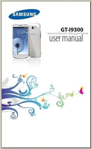 SAMSUNG GALAXY S III MANUAL USER GUIDE TROUBLESHOOTING - Manual Centre