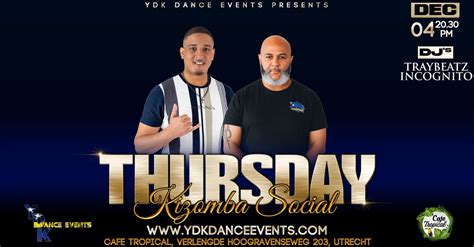 Thursday Social with DJ Traybeatz & DJ Incognito, Café Tropical ...