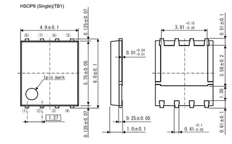 RS1L151AT P-Channel -60V -56A Power MOSFET - ROHM | Mouser