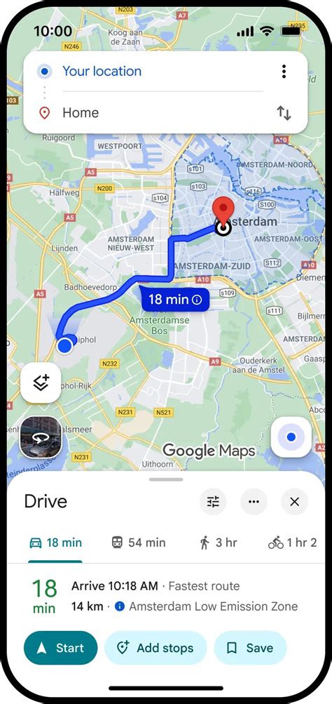 Google Maps vuole rendere sostenibili i viaggi estivi in Europa