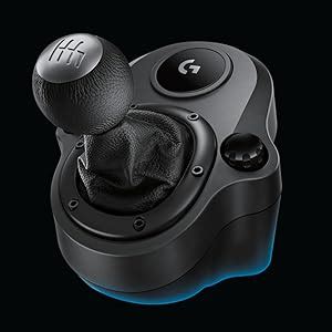 Logitech G Driving Force Racing Wheels Shifter for G29, G920 & G923, 6 ...