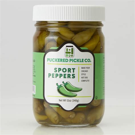 Sport Peppers 2-Pack | Puckered Pickle Company