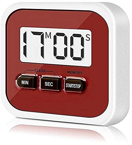 SASY Timer for Laboratory and Kitchen Stop Watch with Large Digital ...