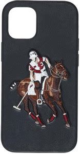 Treemoda Back Cover for Treemoda Black White Polo Man Leather Case For ...