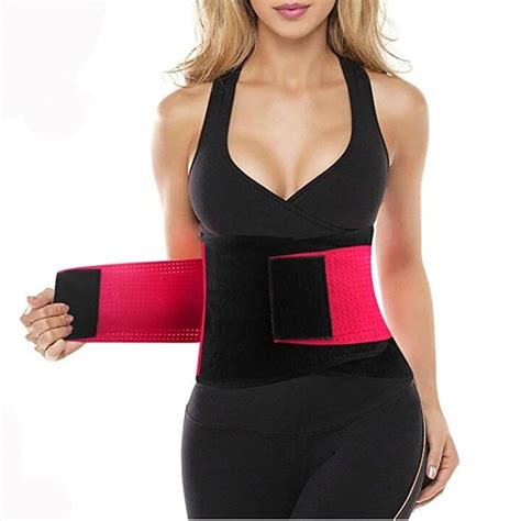 Waist Back Support Belt Back Therapy Widen Lumbar Waist Slimmer Brace ...