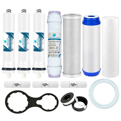 SHAPURE 25 LPH RO Water Purifier Filter Replacement Service Kit with ...