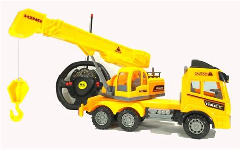 HALO NATION Remote Control vehicle Crane truck Construction toy ...