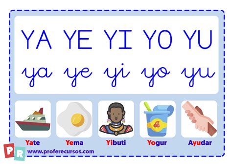 Ya Ye Yi Yo Yu Palabras | PDF