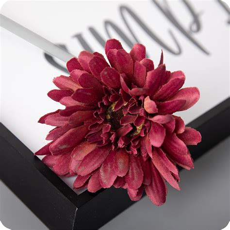 Buy cn-Knight Artificial Flower 12pcs 22'' Long Stem Silk Daisy Faux ...