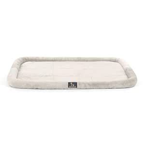 Heads Up For Tails Fluffy Dreams Plush Pet Mat - Grey - M,Dogs : Amazon ...