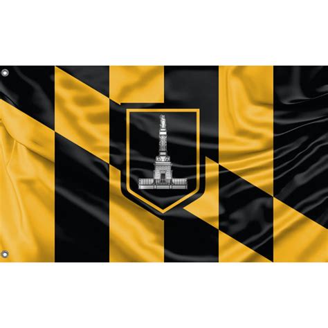 Baltimore City Flag Unique Print 3x5 Ft / 90x150 Cm Size EU - Etsy