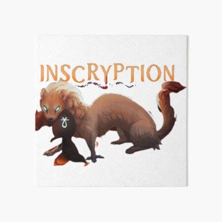 "Inscryption stoat , Badass stoat Fanart " Art Board Print for Sale by ...