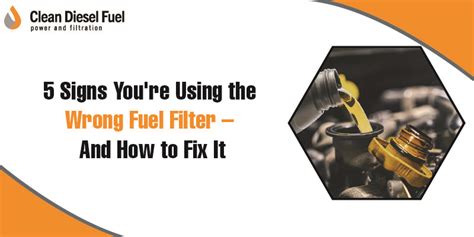 Image result for Signs of Fuel Filter Problems