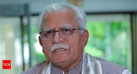 Surprise! The rise, fall & rise of Manohar Lal Khattar | Chandigarh ...