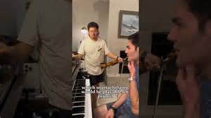 When @BrendenAnthony asks me to play mariachi on piano