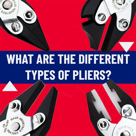 What are the different types of pliers online