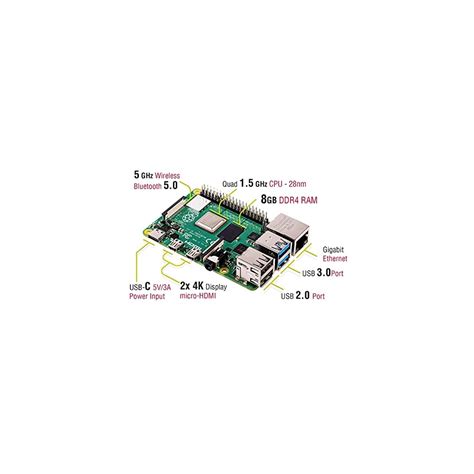 Raspberry Pi 4 Computer Model B 8GB Single Board India | Ubuy
