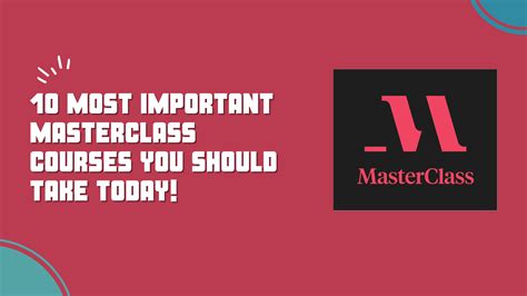 Image result for Master Classes Examples