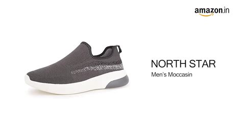Watch North Star Men T Flay Slip ON Casual Shoes Grey on Amazon Live