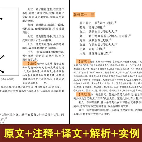 易经全集周易全书正版八卦测算预测学指南推算万年历风水相学入门概论算命大全彩图全解注解算卦译注入门基础知识白话原版书籍_虎窝淘