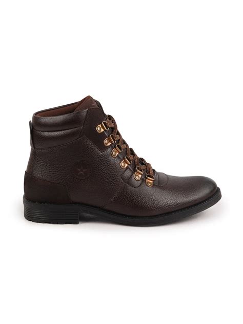 Shop Men's Brown Genuine Leather Classic Online – FAUSTO.in
