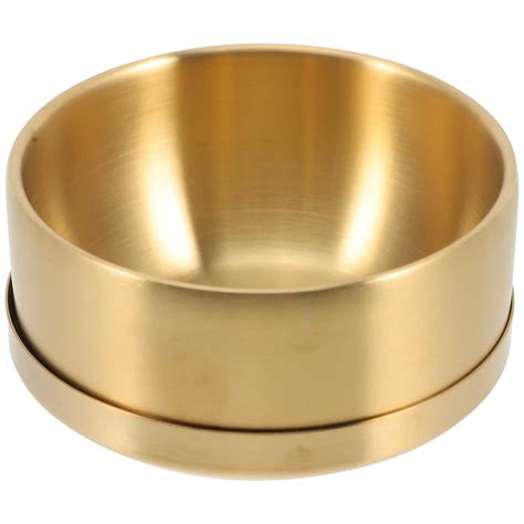 Buy LUOZZY Stainless Steel Bowl Set Korean Rice Bowl Small Metal Mixing ...