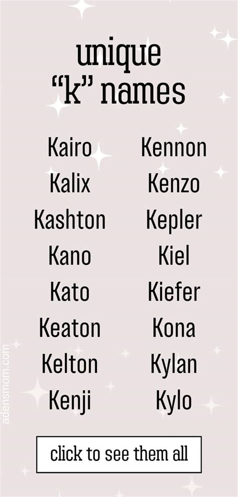 Boy Names that Start with K (150+ Cool Ideas for 2024) (2026)