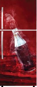 VVWV 152 cm Fridge Sticker Self Adhesive Sticker Price in India - Buy ...