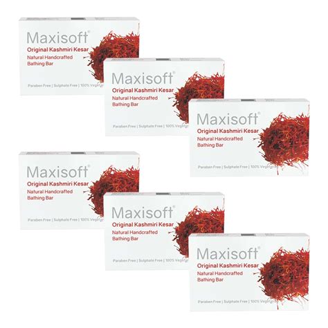 Buy MAXISOFT KASHMIRI KESAR BATHING BAR 75 GM | ALOE & BUTTERS ...