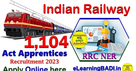 పోటీ పరీక్ష లేకుండా! రైల్వే లో అప్రెంటిస్ ఖాళీల భర్తీకి ప్రకటన | వెంటనే ...