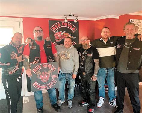 Pin by Theo Vervoort on MC in 2025 | Red devils mc, Outlaws motorcycle ...