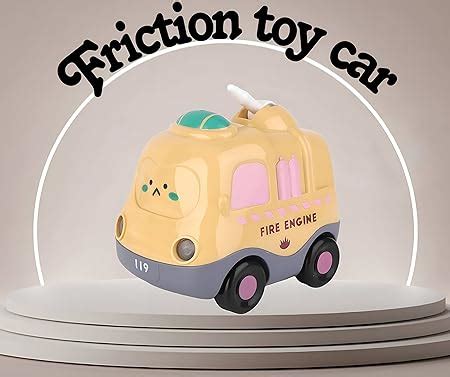 COSMOBABY 360 Rotation Friction Toy Car with Drift Action Fire Truck ...